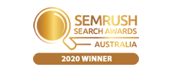 Semrush Search Awards 2020 Winner